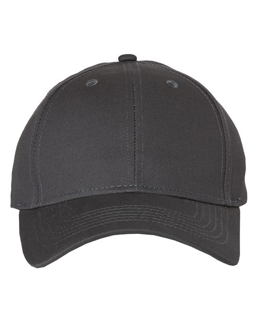 Casquette en sergé avec ruban auto-aggripant