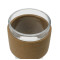 Tasse en verre Brooklyn avec bande de liège 12oz