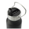 Bouteille isolée sous vide Thor en cuivre, couvercle en paille de 25oz
