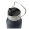 Bouteille isolée sous vide Thor en cuivre, couvercle en paille de 25oz
