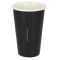Tasse en céramique à double paroi à fossettes 10oz