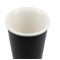 Tasse en céramique à double paroi à fossettes 10oz