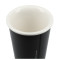 Tasse en céramique à double paroi à fossettes 10oz