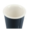 Tasse en céramique à double paroi à fossettes 10oz