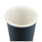 Tasse en céramique à double paroi à fossettes 10oz