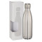 Bouteille isolée sous vide en cuivre 17oz avec boîte à fenêtre