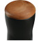 Gobelet en céramique à double paroi Reno avec couvercle en bois 10oz