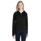 Manteau en molleton pour femme à glissière pleine longueur Hayer