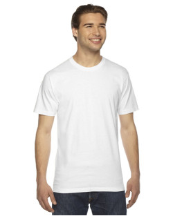 T-shirt unisexe à manches courtes en jersey fin de American Apparel