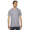 T-shirt unisexe à manches courtes en jersey fin de American Apparel