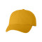 Casquette de papa classique bio délavé pour adulte