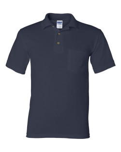 Polo jersey à M/C avec poche