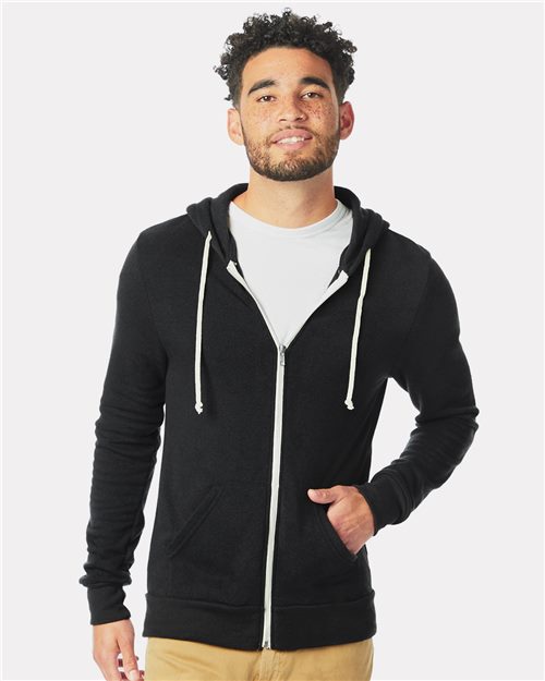 Molleton à capuchon avec fermeture à glissière Rocky Eco-Fleece