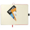 Carnet de notes à reliure chinée Siena 5,5