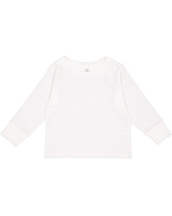 9,17 oz/vg T-shirt pour tout-petit en jersey de Rabbit Skins à manches longues