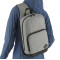 Sac à dos à bandoulière recyclé graphite Deluxe