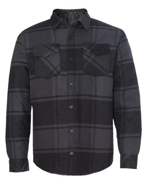 Manteau en flanelle matelassée pour hommes