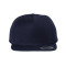 Casquette cinq panneaux en mélange de laine 
