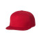 Casquette cinq panneaux en mélange de laine 