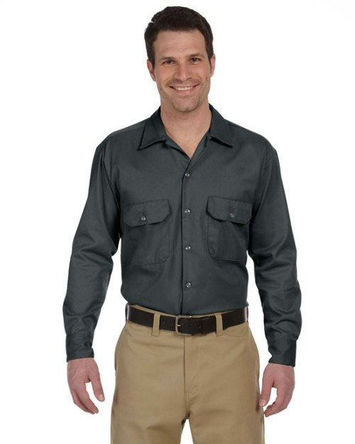 5,25 oz/vg2 Chemise de travail pour homme de Dickies à manches longues