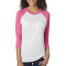 T-shirt unisexe Tri-mélange à manches raglan 3/4