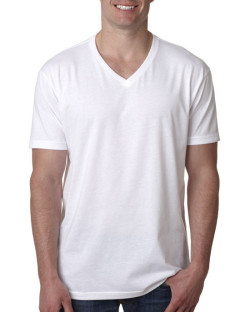 Next Level - T-shirt pour homme CVC à col en V