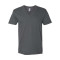 T-shirt col en V unisexe en jersey fin