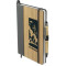Ensemble de livres de journaux reliés en bambou