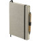 Carnet de notes relié en coton recyclé de 5,5