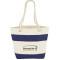 Cabas cabas en toile de coton Capri Stripes 12oz