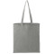 Cabas à chevrons en coton recyclé avec poche zippée