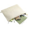 Pochette de voyage plate en coton biologique