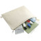 Pochette de voyage plate en coton biologique