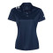 Polo à 3 bandes à l'épaule pour femmes