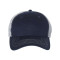 Casquette en maille à points de contraste