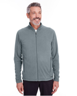 Rocklin - Manteau en molleton pour homme à fermeture pleine longueur