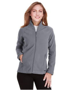 Rocklin - Manteau en molleton pour femme à fermeture pleine longueur