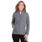 Rocklin - Manteau en molleton pour femme à fermeture pleine longueur