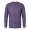 T-shirt en mélange de coton à manches longues pour hommes
