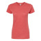 T-shirt Deluxe en mélange de coton pour femmes