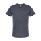 T-shirt Deluxe col en V en mélange de coton 