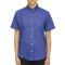 Chemise à manches courtes Oxford pour femme