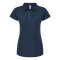 Polo soyeux à M/C pour femmes
