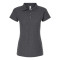 Polo soyeux à M/C pour femmes