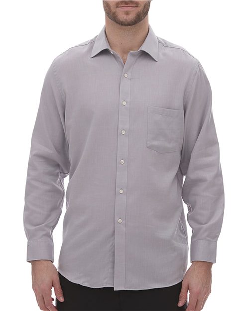 Chemise en tissu sergé performant filé à l'anneau
