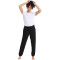 Pantalon de survêtement en suède Laguna pour femme