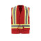 L01190 - Surveyor - Gilet de sécurité pour géomètre haute visibilité adulte