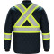 L01220 - Patch - Veste de congélation matelassée haute visibilité pour hommes