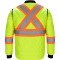 L01220 - Patch - Veste de congélation matelassée haute visibilité pour hommes