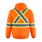 L01277 - Peterbuilt - Blouson aviateur haute visibilité 3 en 1 pour hommes